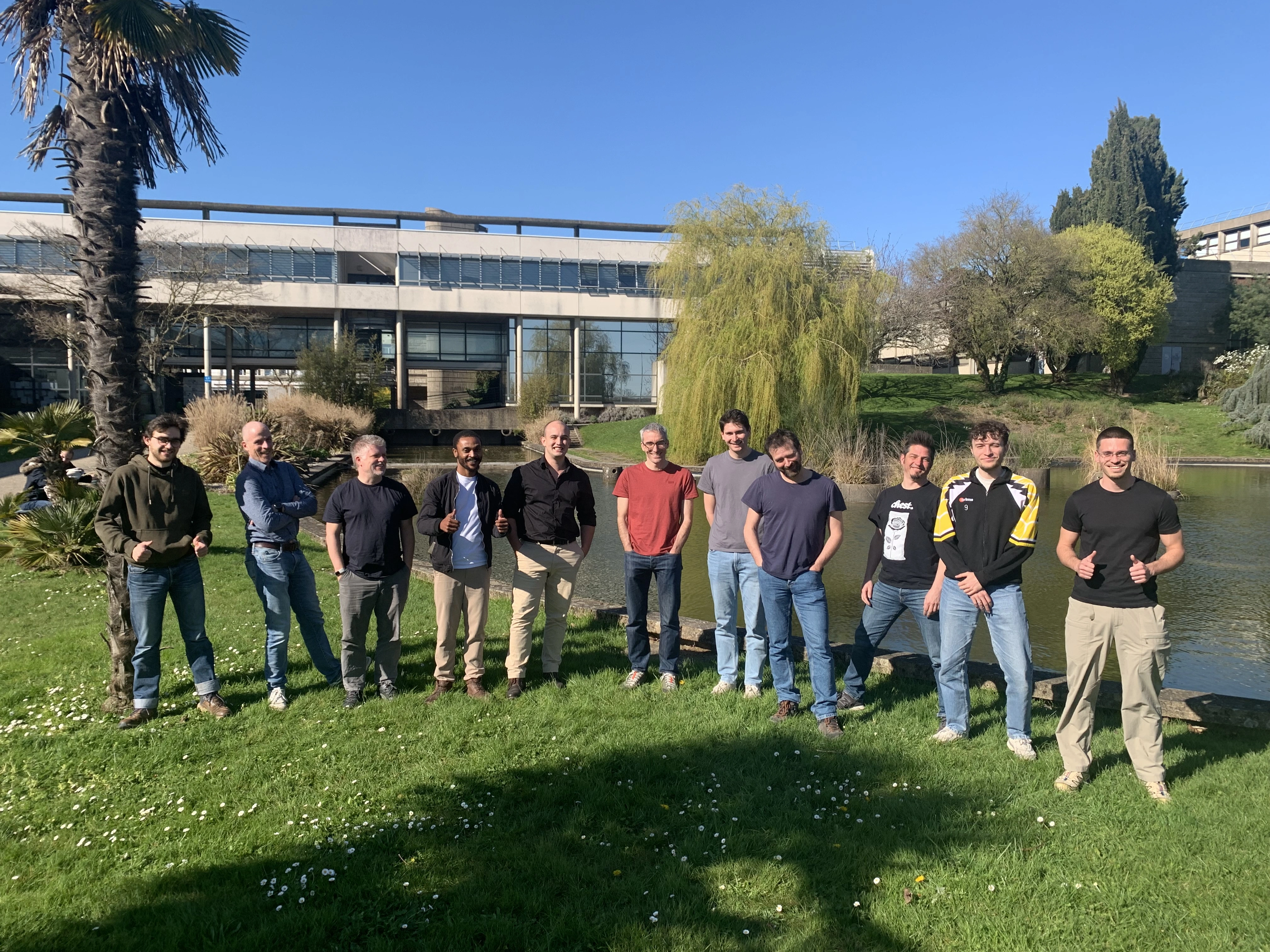 Participants in the international DDF Pipeline and RIMS hackathon in Rennes